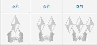 먼저 대한민국 군인 계급 및 계급별로 주로 어떤 보직을 맡게 되는지 간단히 알아보도록 하겠습니다.
부대 규모나 특성에 따라 맡는 보직 등은 달라질 수 있음을 미리 말씀드립니다.
